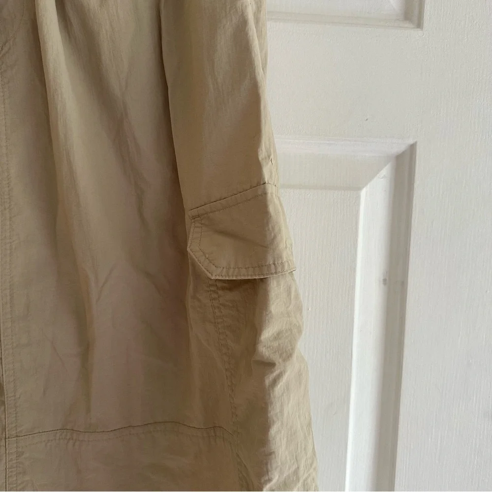 Old Navy High-Waisted Utility Midi Skirt Khaki Tan Women’s Size Large Outdoors‎ - Picture 5 of 9